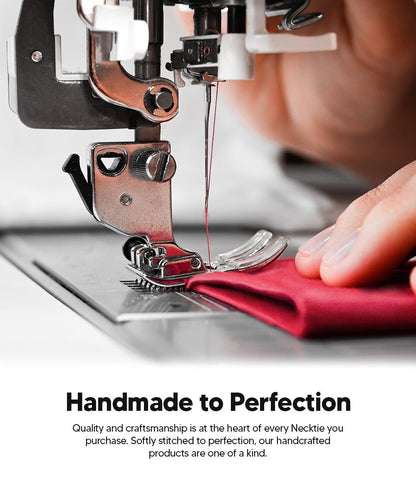 Solid Skinny Necktie with Rhinestones by Vittorio Farina (N - SKINNY - R_WINE) for Independent Retail Stores by Dubal Brothers