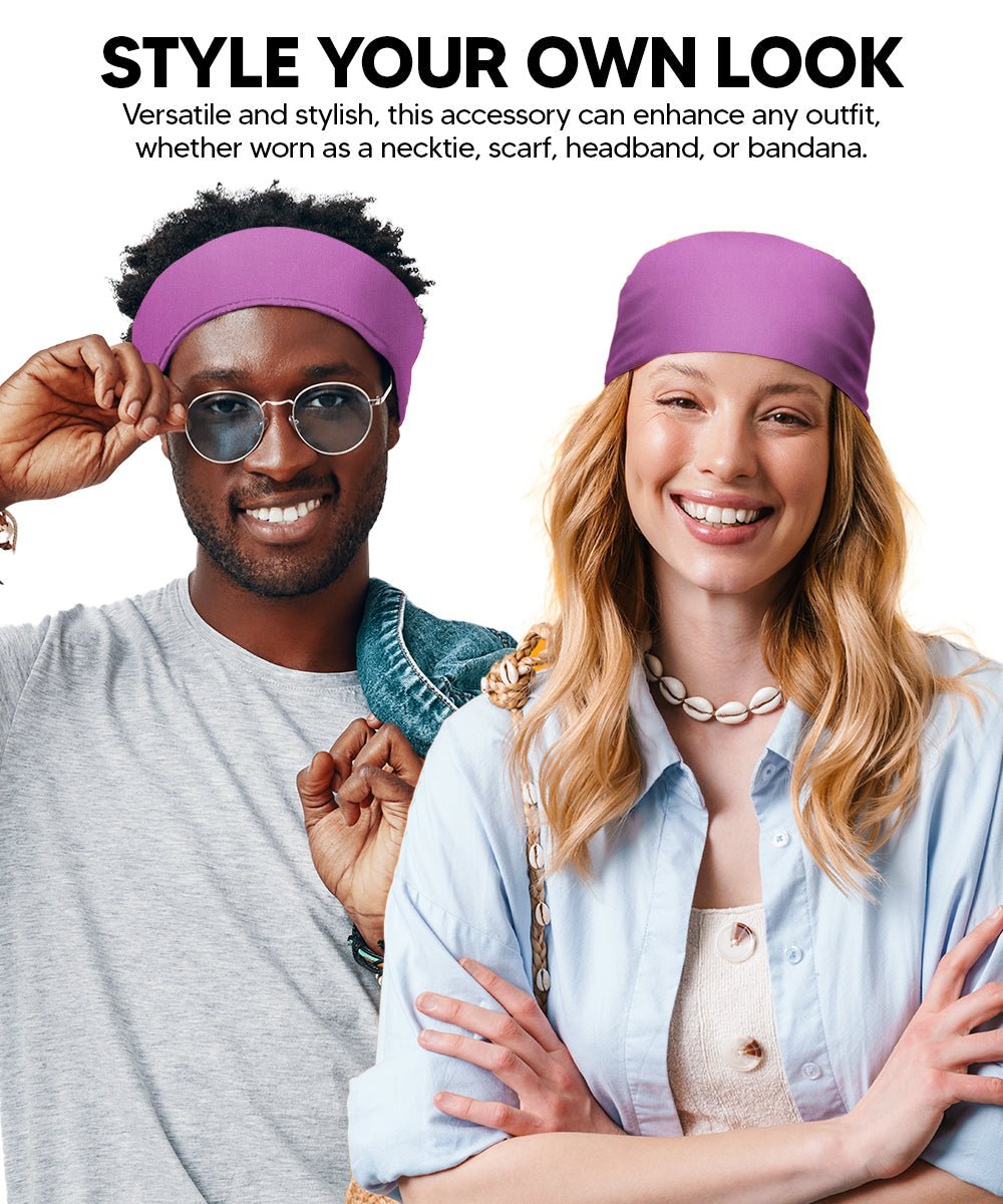 Solid Square Pocket Square (12x12 - in & 17x17 - in) by Vittorio Farina (PS - SOLID_LAVENDER) for Independent Retail Stores by Dubal Brothers