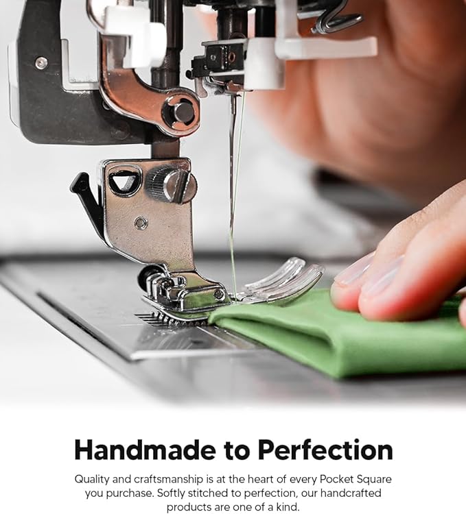 Solid Square Pocket Square (12x12 - in & 17x17 - in) by Vittorio Farina (PS - SOLID_LIME) for Independent Retail Stores by Dubal Brothers