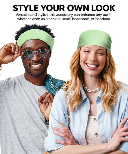 Solid Square Pocket Square (12x12 - in & 17x17 - in) by Vittorio Farina (PS - SOLID_MINT) for Independent Retail Stores by Dubal Brothers