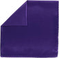 Solid Square Pocket Square (12x12 - in & 17x17 - in) by Vittorio Farina (PS - SOLID_PURPLE) for Independent Retail Stores by Dubal Brothers