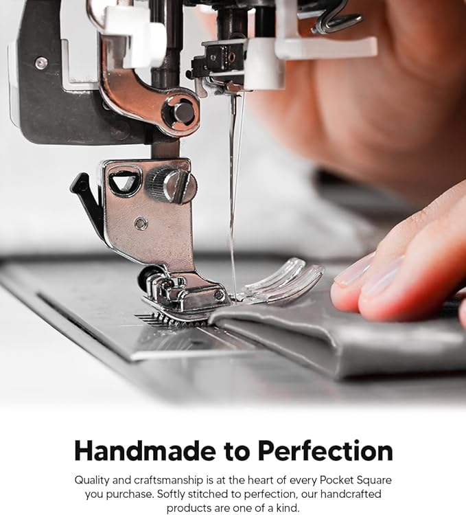 Solid Square Pocket Square (12x12 - in & 17x17 - in) by Vittorio Farina (PS - SOLID_SILVER) for Independent Retail Stores by Dubal Brothers