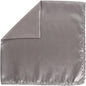 Solid Square Pocket Square (12x12 - in & 17x17 - in) by Vittorio Farina (PS - SOLID_SILVER) for Independent Retail Stores by Dubal Brothers