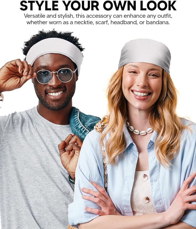 Solid Square Pocket Square (12x12 - in & 17x17 - in) by Vittorio Farina (PS - SOLID_WHITE) for Independent Retail Stores by Dubal Brothers