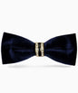 Solid Velvet Bow Tie in a Box by Vittorio Farina (vb - 003) for Independent Retail Stores by Dubal Brothers