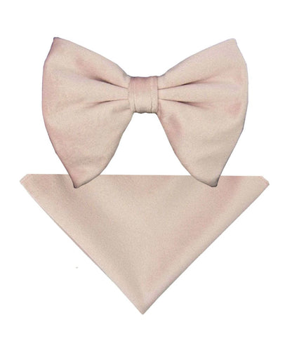Solid Velvet Edwardian Bow Tie & Pocket Square in a Box by Vittorio Farina (vtb - 011) for Independent Retail Stores by Dubal Brothers