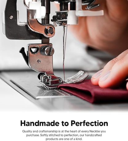 Solid Zipper Necktie by Vittorio Farina (N - ZIPPER_BURGUNDY) for Independent Retail Stores by Dubal Brothers