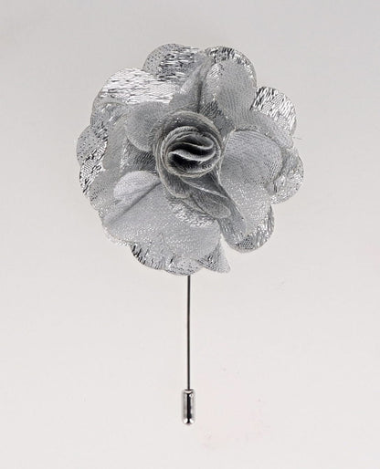 Stick Flower Lapel Pin by Vittorio Vico (lapelstick - M - F170) for Independent Retail Stores by Dubal Brothers