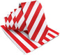 Striped Necktie & Pocket Square by Vittorio Farina (NH - STRIPEE_14_RED_WHITE) for Independent Retail Stores by Dubal Brothers