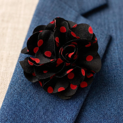 Polka Dot Gentleman Bundle (Black & Red) FBP