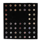 Tie Tacks on a Presentation Board by Vittorio Vico (TT - FLOWER - GS) for Independent Retail Stores by Dubal Brothers