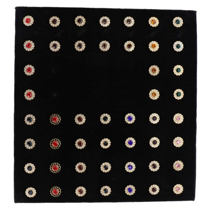 Tie Tacks on a Presentation Board by Vittorio Vico (TT - FLOWER - S) for Independent Retail Stores by Dubal Brothers