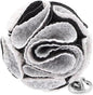 Two - Tone Seersucker Rose Flower Lapel Pin by Vittorio Vico (flower - 1317) for Independent Retail Stores by Dubal Brothers