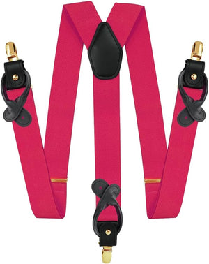 Hot pink / Gold