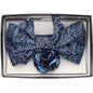 Vittorio Farina XL Bow Tie, Pocket Square & Flower Lapel Pin - XL2106 - Classy Cufflinks