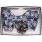 Vittorio Farina XL Bow Tie, Pocket Square & Flower Lapel Pin - XL2119 - Classy Cufflinks